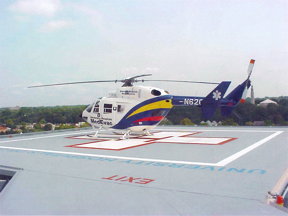 Dependable Painting Company » University Hospitals Helipad